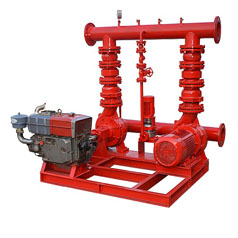 XBC EDJ 1 - Fire pump packages consists of one main pump coupled to electric motor