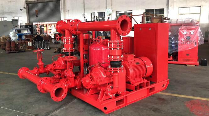 fire fighting pumps - What decreases the efficiency of the fire pump during operation?