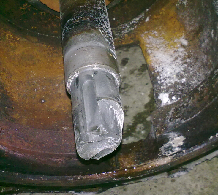 The reason of fracture of pump shaft of diesel engine fire pump