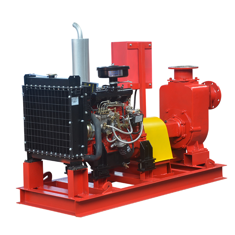 Diesel Engine Self priming Fire Pump 3 - The self-priming pump common failures and solutions2 - Insufficient flow